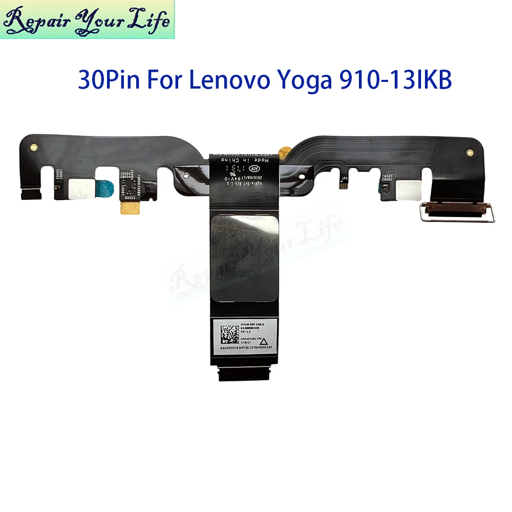 Lenovo YOGA 910-13IKB 80VF 비디오 리본 케이블용 노트북 LCD..