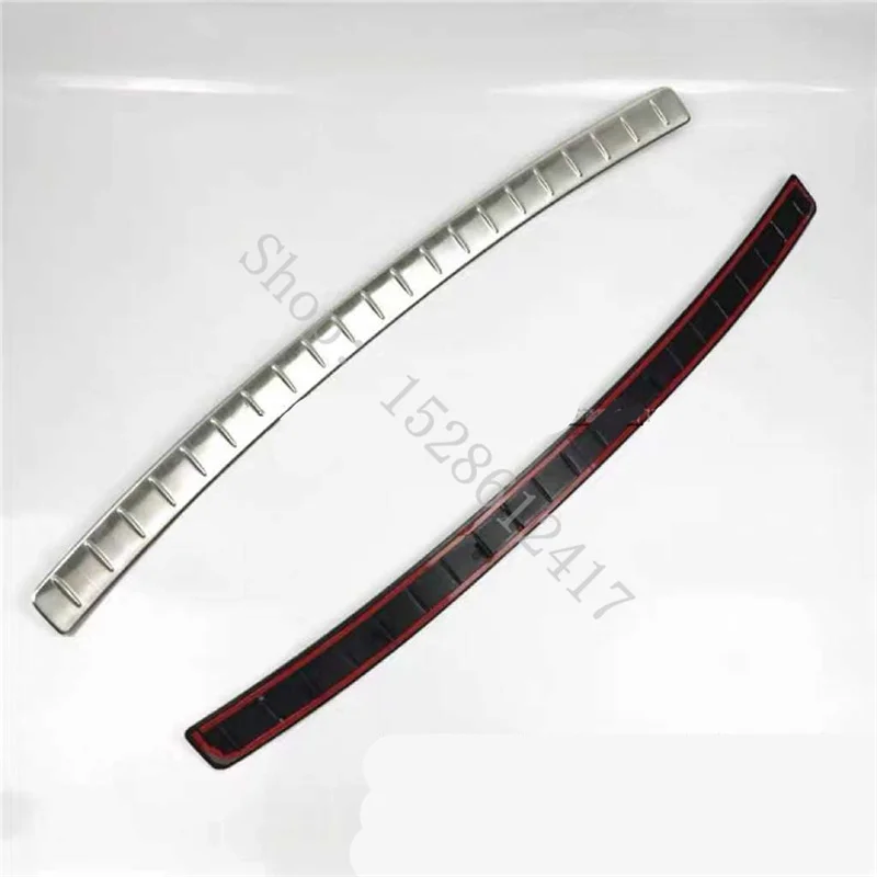 for Chevrolet Captiva 2008 2009~2014 Car Accessories Stainless Rear Bumper Protector Sill Trunk Tread Plate Trim rear styling