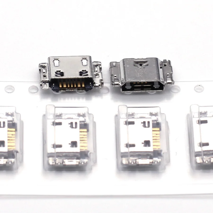 Connettore Jack Per Porta Di Ricarica Micro Usb Originale Da 20 Pezzi Per Samsung J5 Sm-J500 J1 Sm-J100 J100 J500 J5008 J500F J7 J700 J7008