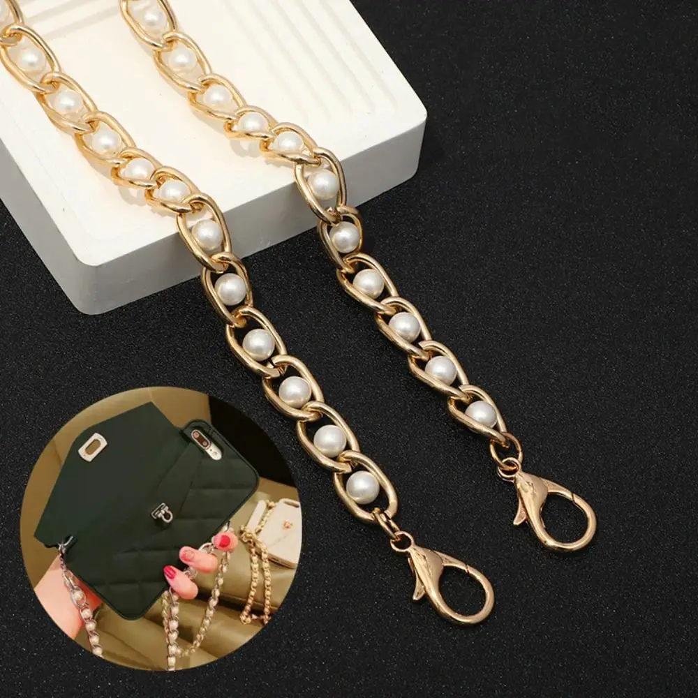 

Replacement Bag Bead Chains DIY Bag Accessories 40/60/80/100/120cm Metal Alloy Handbag Handle Chain Purse Chain Belt
