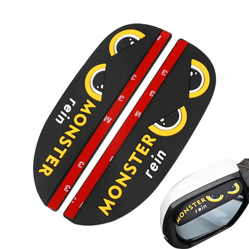 2pcs Anti Rain Film For Car Mirror Rearview Mirror Cover Universal Waterproof Prevent Dust Vehicle Accessories SUV Car Truck car rainproof film car mirror film rearview mirror rain shield rearview mirror rain eyebrow rearview mirror rain guard