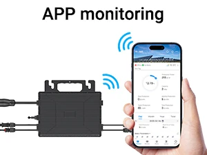 800W Mikro-Wechselrichter, 2 MPPT, WLAN-Überwachung, IP67, Plug & Play Netzgekoppelter Solar-Wechselrichter für Balkon-Kraftsysteme – Detail 26