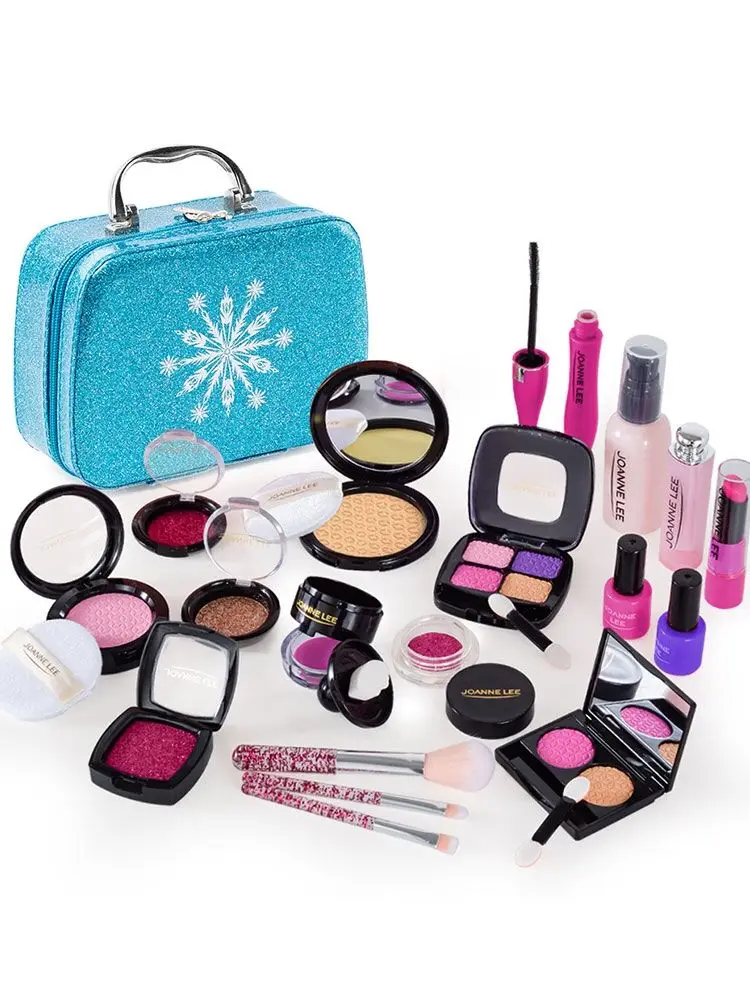 

Girl Beauty fashion toys makeup set for kids girls Cosmetics for girls makeup box for girls 21pcs/set