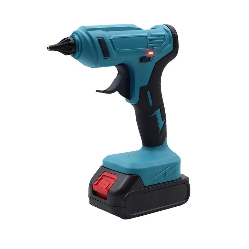 280&deg;C 100W Cordless Hot Melt Glue Gun Rechargeable With 10PCS 11mm Glue Sticks For DIY Repair 18V Battery Tool