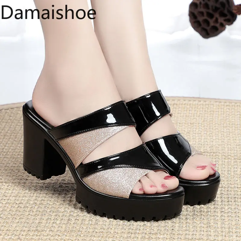 Zapatos Baratos De Plataforma De Tacón Alto Para Elegancia Y Sofisticación