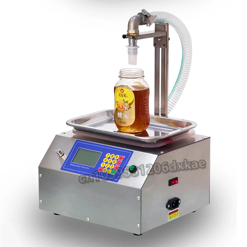 Flow Weighing Type Fully Automatic Dispensing Filling Machine Honey Sesame Sauce Edible Oil Glue Viscous Liquid for liquid filling machine