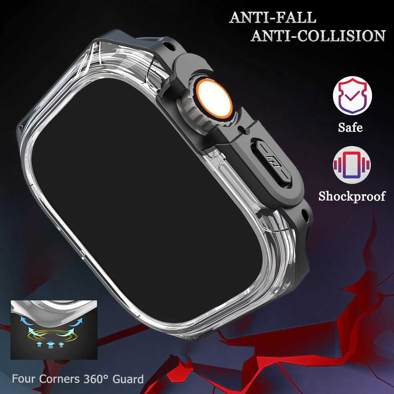 ϵ PC ȣ  TPU   ,  ġ Ʈ, Ʈ 2 Ŀ ߰ ȣ ̽, 49mm