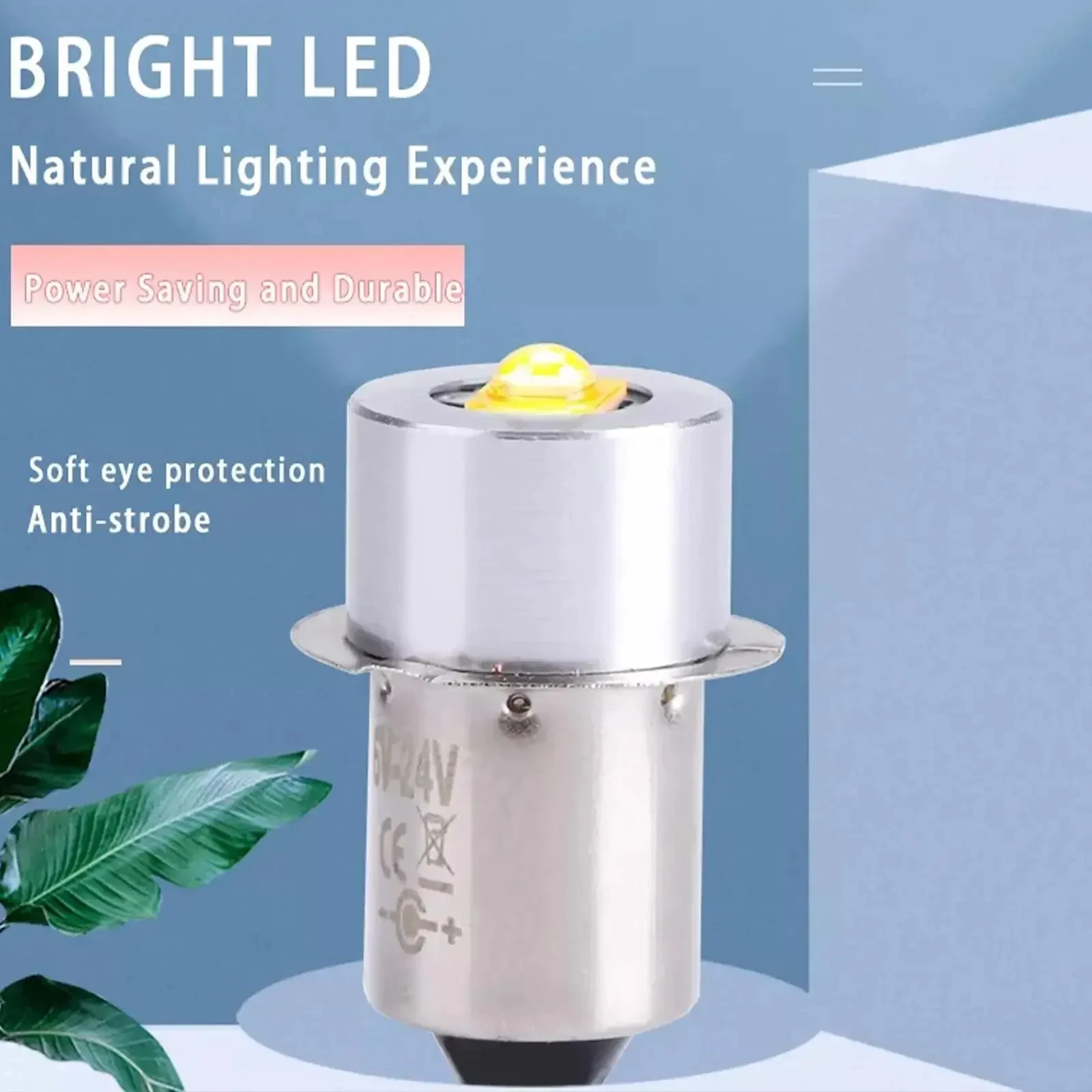 Enhanced LED Upgrade Bulb - White/Warm White - 6500K - 3W - Versatile Lighting Solution