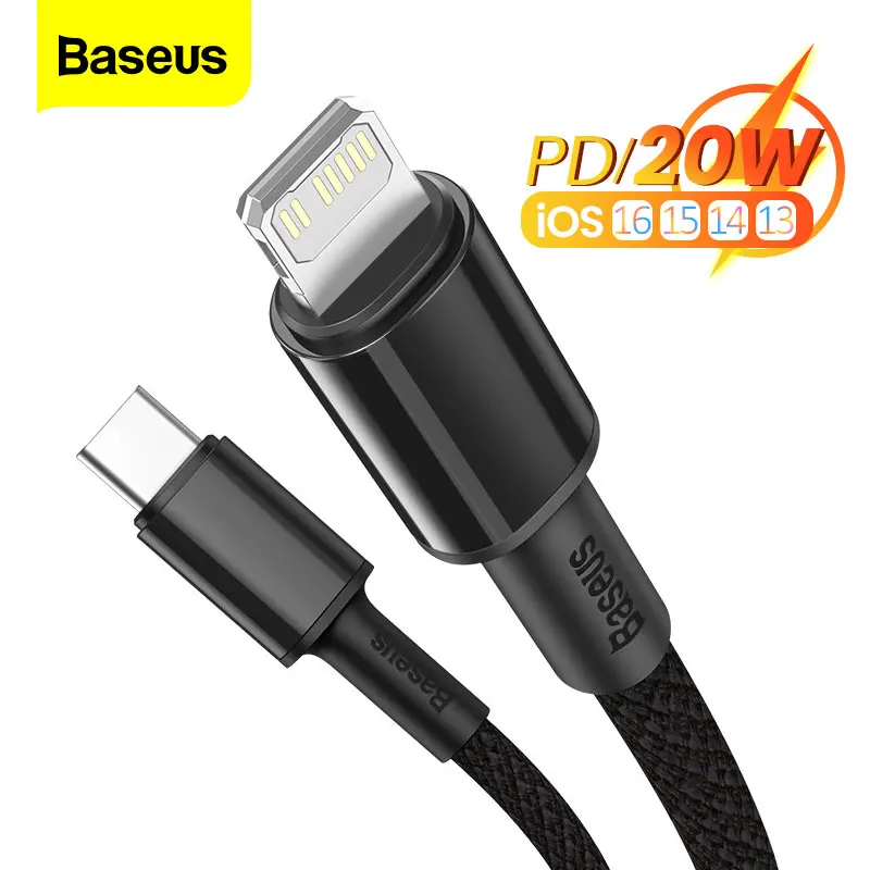 Baseus 20W USB-C Fast Charging Cable with Data Transfer Capability