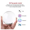 6cm 3D Crystal Ball Crystal Planet Night Light Laser Engraved Solar System Globe Astronomy Birthday Gift Home Desktop Decoration 6