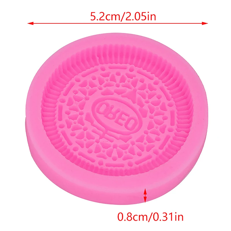 Silicone OREO Cookie Mold DIY Chocolate Fondant Cookie Baking Mould Craft  Cake Decoration Party Dessert Supply - AliExpress