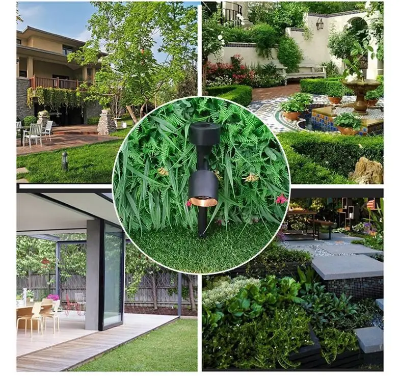 야외 방수 LED 태양광 잔디 스포트라이트, 집 정원 야외 잔디 램프, 빌라 잔디 정원 장식, 외부 태양광 램프