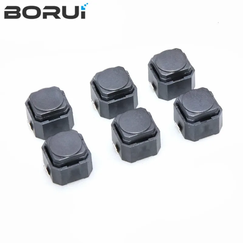 Tact Switch 6*6*5 mm Mute switch Silicone Keypad Push Button Switch 2Pins Silent switches 20PCS/LOT