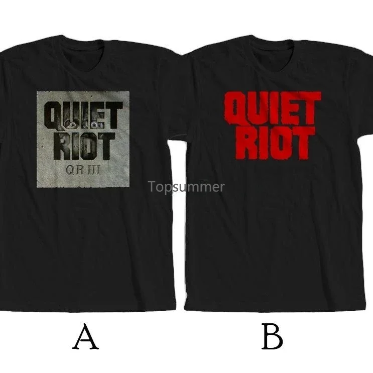 

Quiet Riot American Heavy Metal Band T-Shirt New 100% Cotton