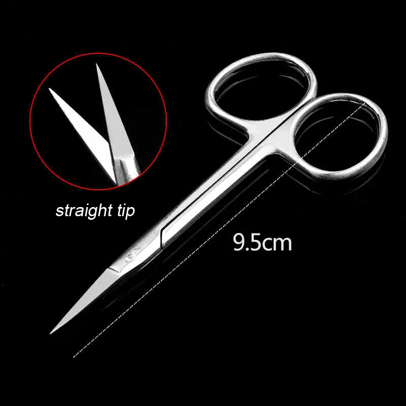 Double eyelid surgical instruments buried lines eyebrow cutting surgical cosmetic tools thread removal express scissors