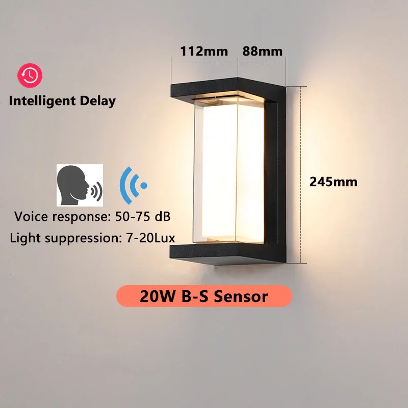 B-S Voice Sensor,AC180-260V 20W
