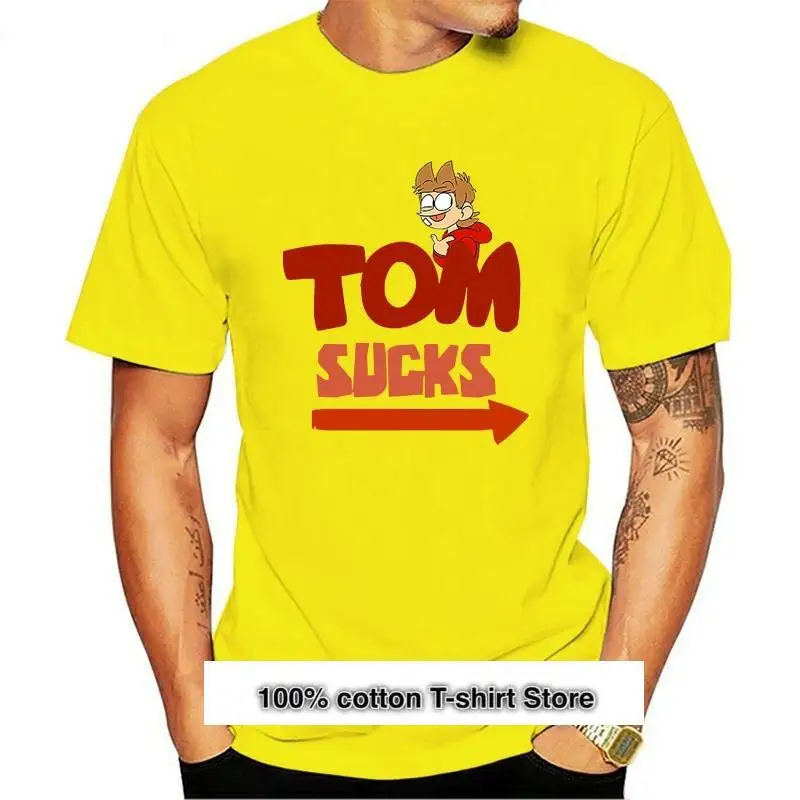 Camiseta divertida para hombre y mujer, juego de TOM SUCKS EW TORD EDDSWORLD, moderna, novedad