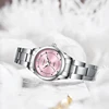 POSHI Fashion Casual Quartz Watch Women's Wristwatch Stainless Steel Simple Ladies Bracelet Luxury Gold Clock 4