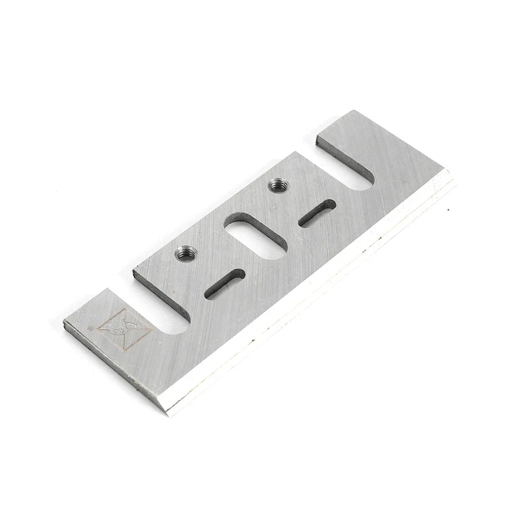 Wood electric planer 2Pcs/set 82mm 3-1/4'' Wood Planer Blade Electric Planer Knife Replacements For 1900B KP0800 F20 D26676 DW680
