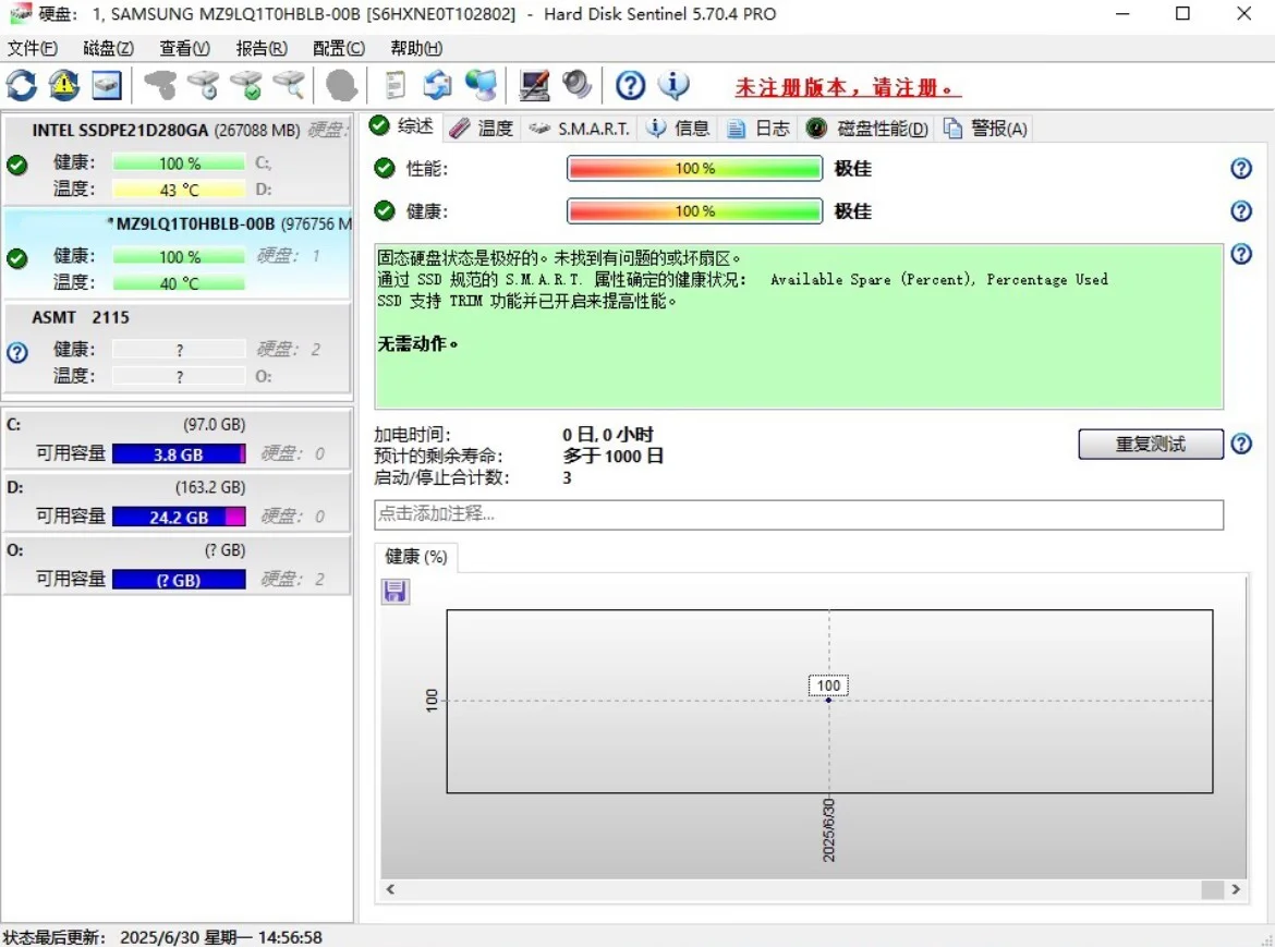 Microsoft Surface Pro7+ SteamDeck용 기존 PM991a 1TB 512GB 256GB SSD M.2 2230 내부 솔리드 스테이트 드라이브 PCIe3.0x4 NVME SSD