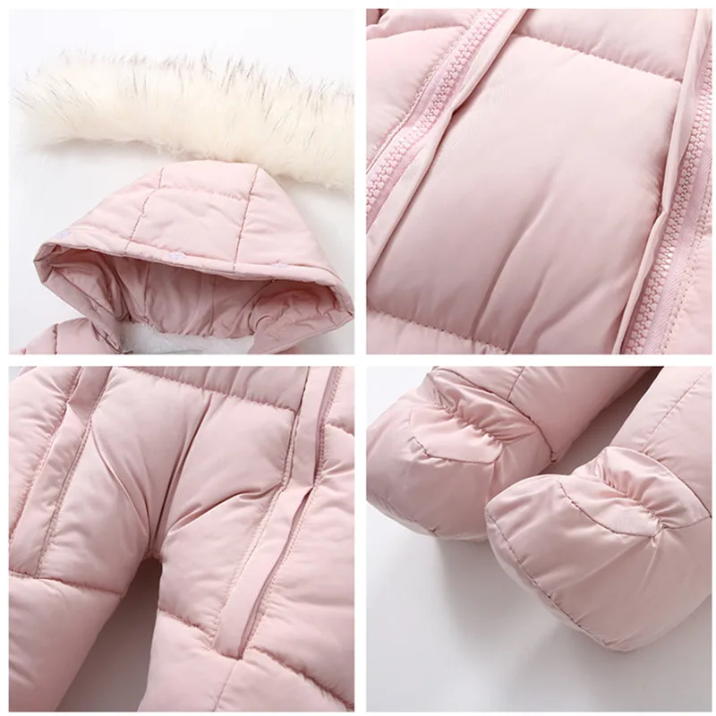 Tuta Da Neve Bambino A Forma Di Orso Con Cappuccio – Calda E Morbida, Idea Regalo Per 0-3 Mesi, In Poliestere Ed Elastan