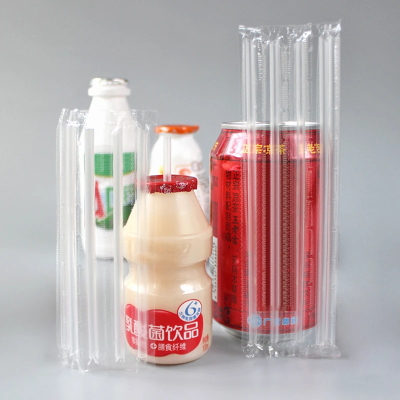 DIY Plastic Straw Disposable Short Transparent Pointed Head Thin Drinking Straw Commodity Kitchen Accessories 500Pcs
