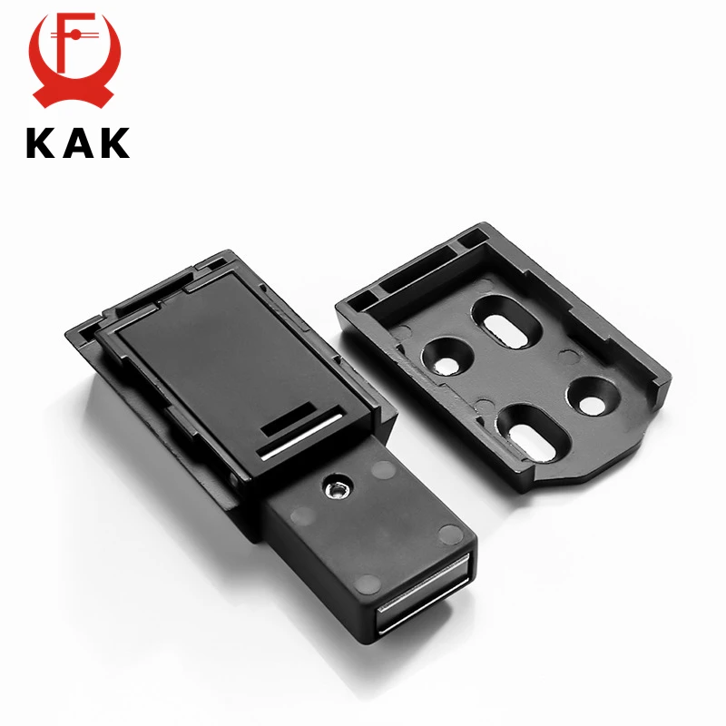KAK Heavy Duty Push to Open Cabinet Catches Hidden Door Handle Replacement Magnetic Door Catch Lock Closer Hardware door catches