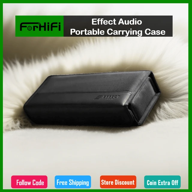 Effect Audio Chamber Carrying Case Adjustable Headphone Earphone