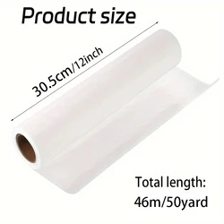 Translucent White Tracing Paper Roll - 12 x 50 Yards for Drawing, Sketching, and Crafting (1roll)