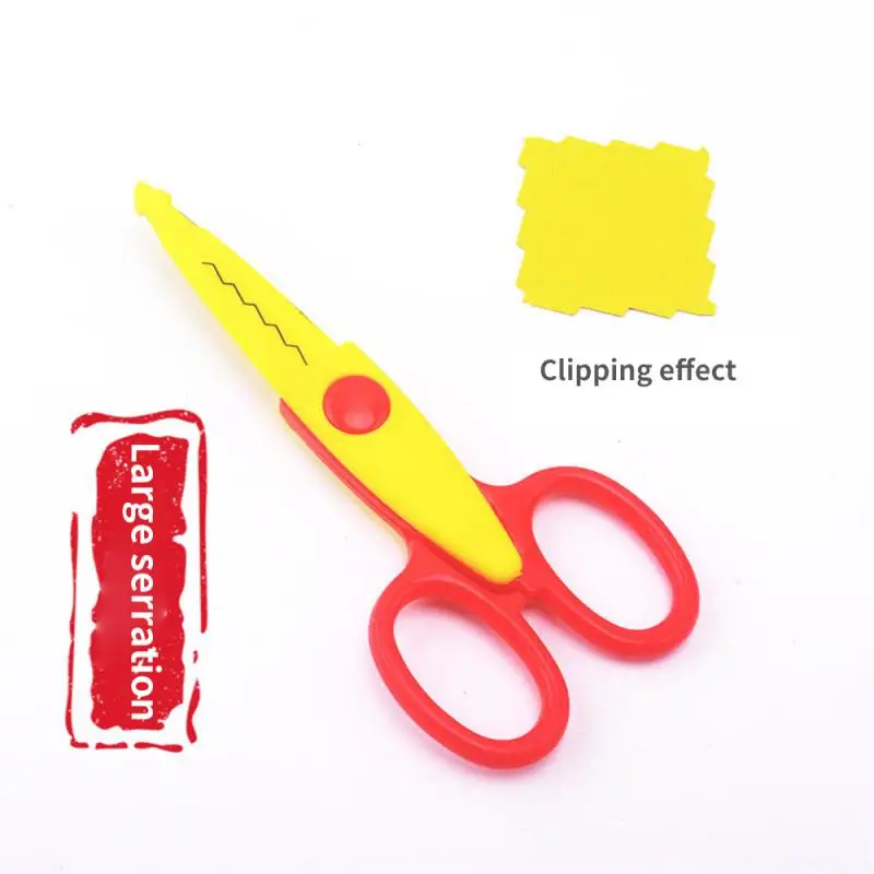 Children Kids Paper Craft Scissors Household Diy Decorative Scissor  Universal Portable Childrens Scissors Tools And Gadgets - AliExpress