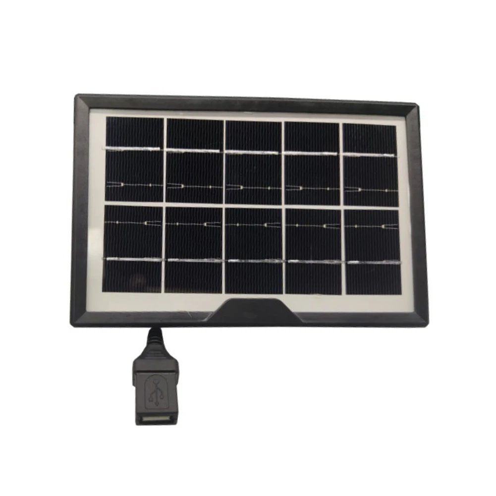 USB Solar Panel Outdoor 1.8W 5V Portable Solar Charger Pane Climbing Fast Charger Polysilicon Travel DIY Solar Charger Generator