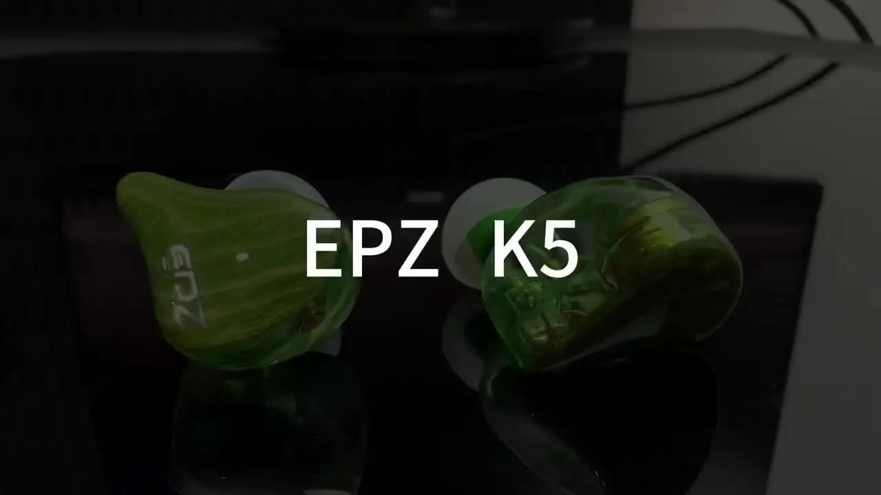 EPZ K5 Wired Earphones 1DD+4BA HIFI Music iems headset In Ear