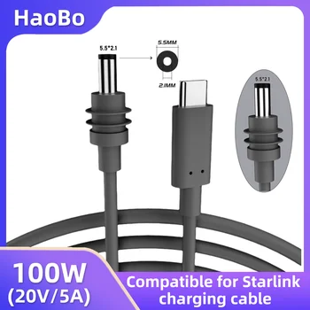 for StarLink Space-x Mini USBC To D Cable 2/3/5m Waterproof Overload Short Circuit Protection SPX MINI Type-C To DC Cable 1