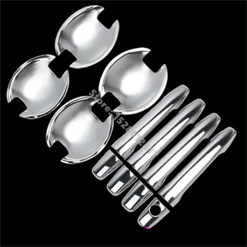 

for Mitsubishi ASX 2013-2018 ABS Chrome Door Handle Bowl Door handle Protective covering Cover Trim Car Accessories