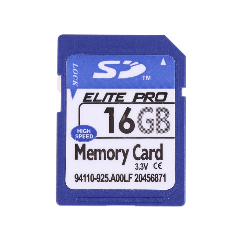 High-Capacity Secure Digital Flash Memory Card - Multiple Storage Options Available