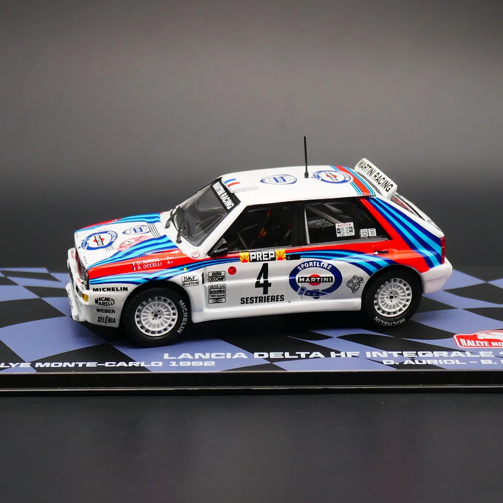 Ixo 1:43 Lancia Delta HF Integrale EVO WRC 1992 Diecast Car Metal Toy Model