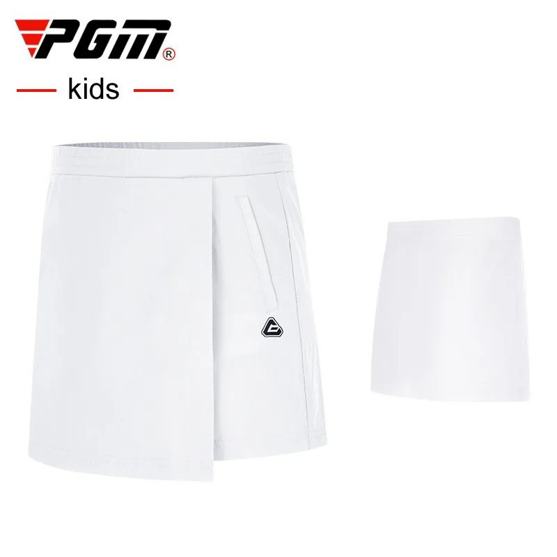 PGM Girls Short Skirt Summer Clothes Pantskirt Anti Emptied Golf Shorts Pleated Skirt Tennis Safety Wrinkle Skorts QZ064