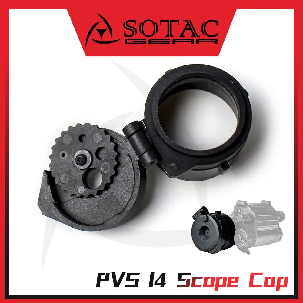 Adjustable Scope Cap For PVS14/31/18 Night Vision NVG Protection Focusing Cover rifle scope