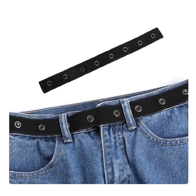 

2023 Women Belts Buckle-Free Elastic Invisible For Jeans Belt Without Buckle Easy Belts Men Stretch No Hassle Belt DropShipping