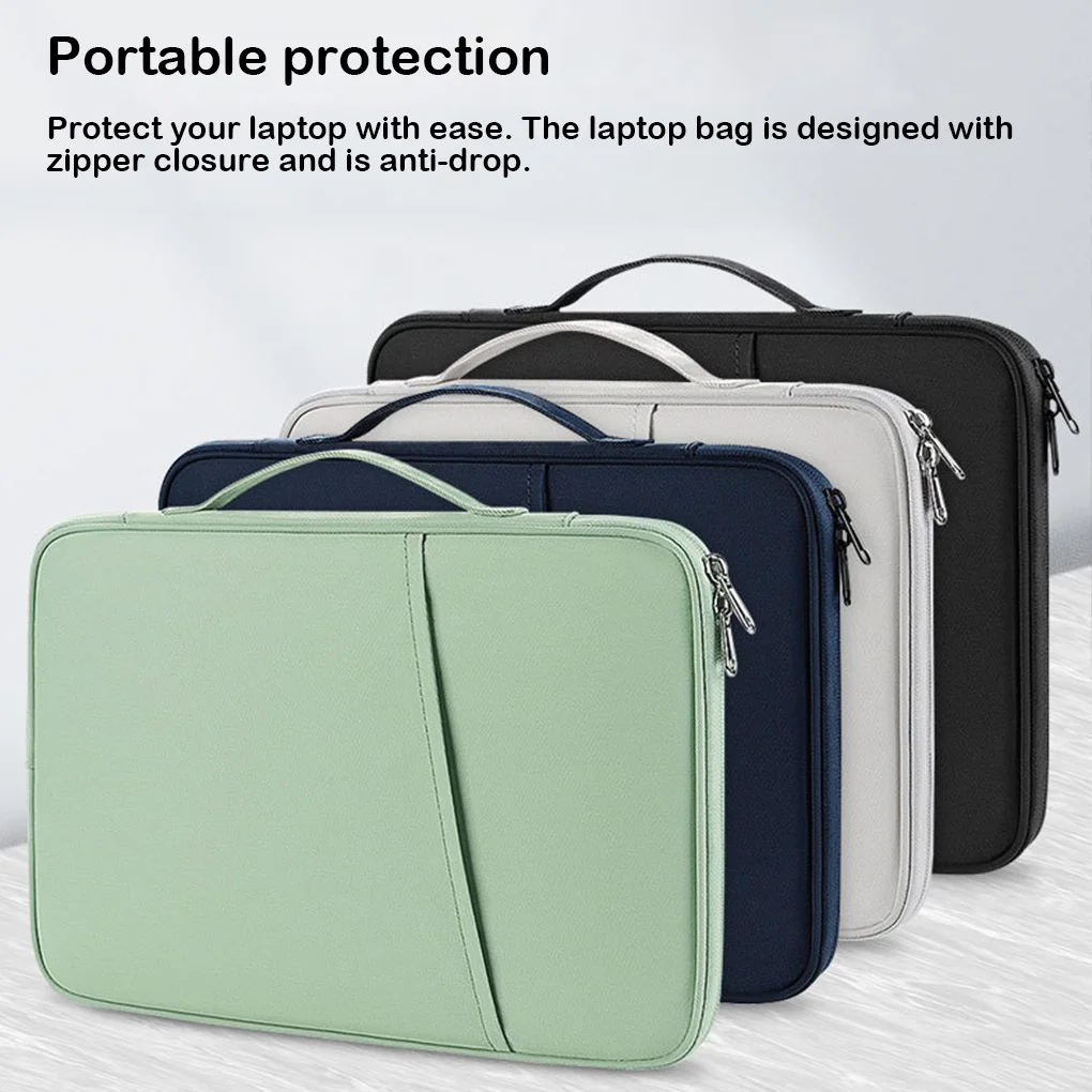 

Laptop Sleeve Case Protective Handbag Computer Anti-scratch Carrying Bag Business Laptops Accessories Gray 10.8-11