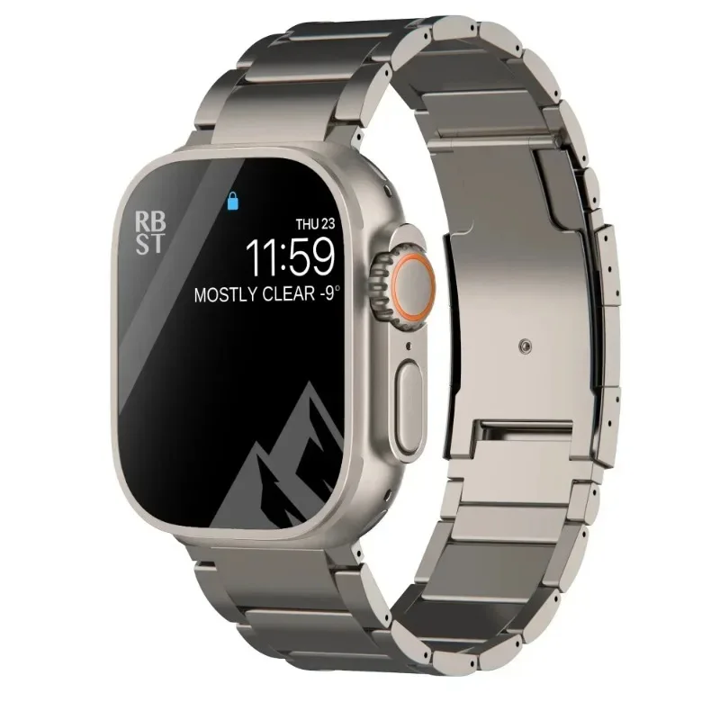 Premium Titanium Watch Band - Luxury Bracelet Edition