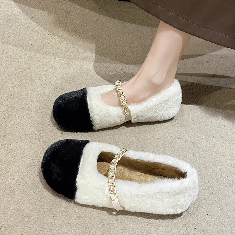 

Мокасины женские на меху, повседневные мягкие удобные, без застежки, круглый носок, на шнуровке, из флока, без застежки, однотонные, на зиму