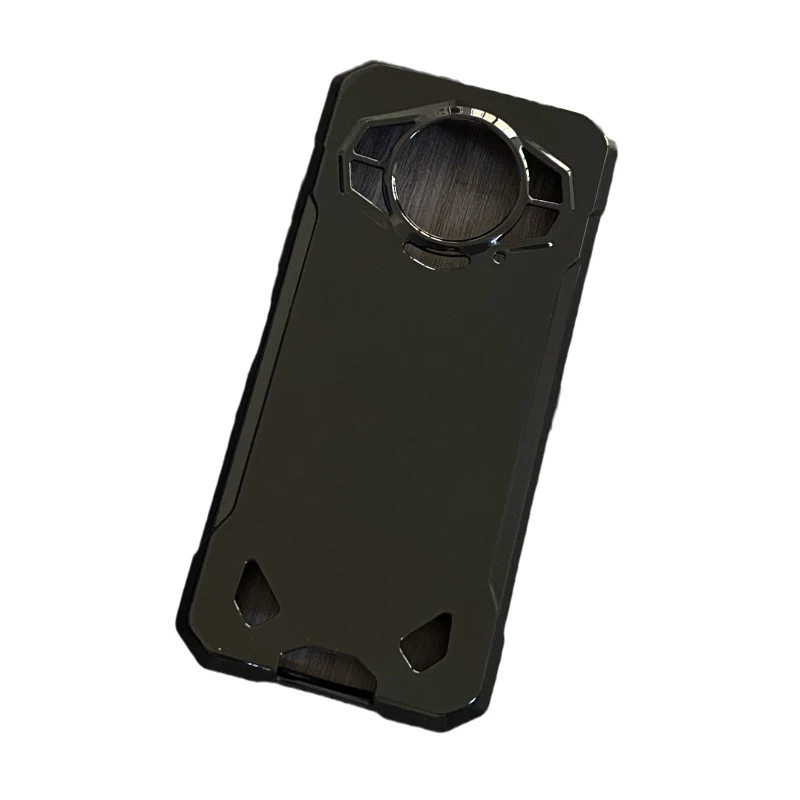 Silicone Soft TPU Phone Case - Black Transparent Protective Cover Shell