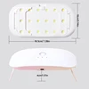 24W USB Rechargeable UV LED Lamp for Gel Nails,Mini Nail Dryer UV Light for Nails,UV Lamp for Resin Curing 4