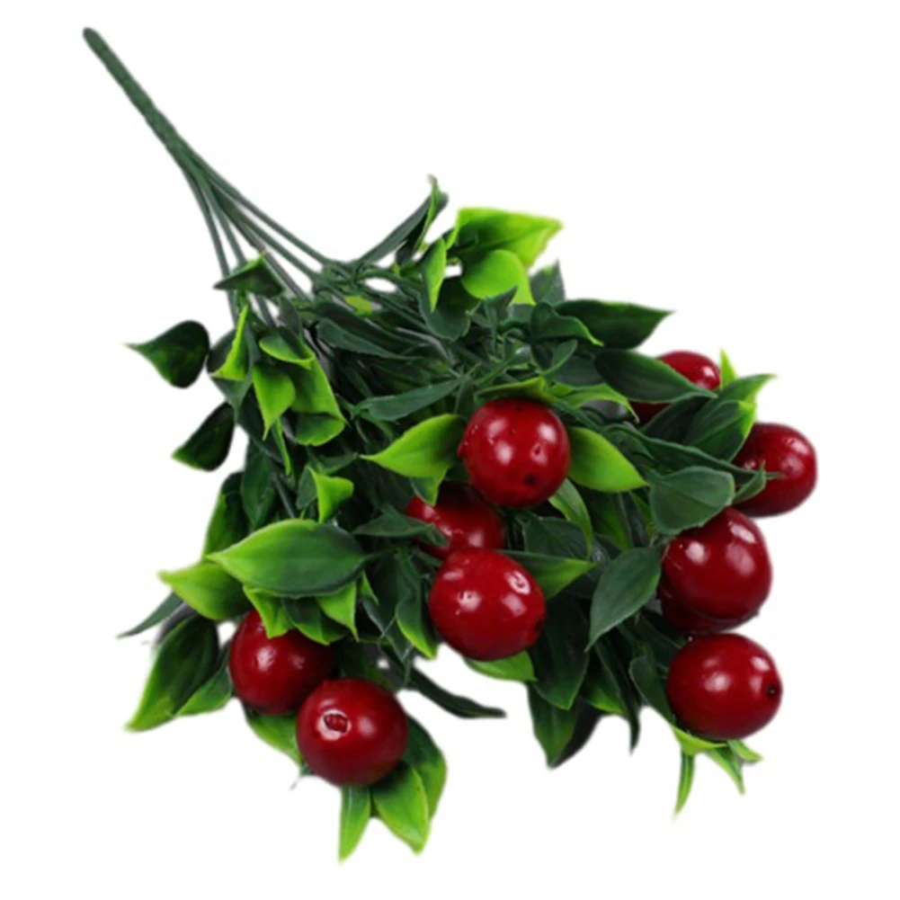 

Artificial Fruits Branches Foam Orange Pomegranateapples Dates Strawberries Fruit Model Ornament Photo Props Home Decoration