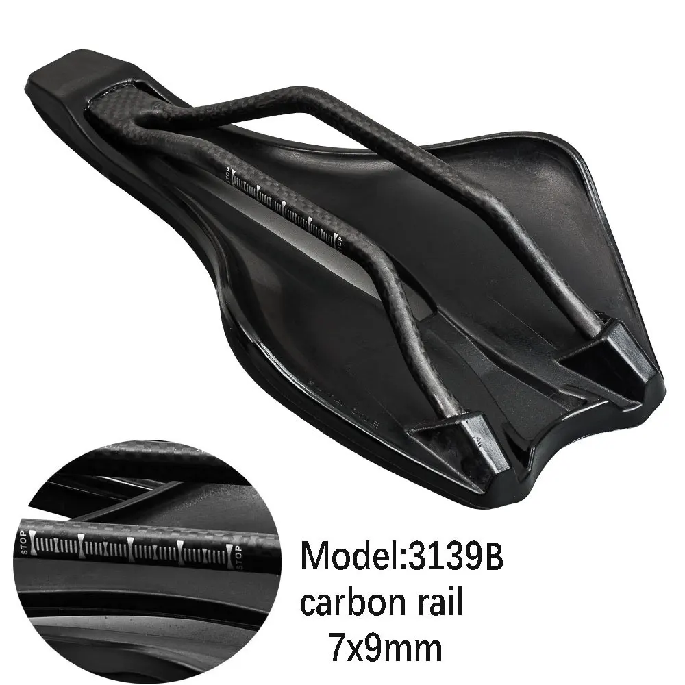 ELITA ONE MTB/Road Bicycle Saddle Carbon Super Light 245x139mm 120g Racing Seating