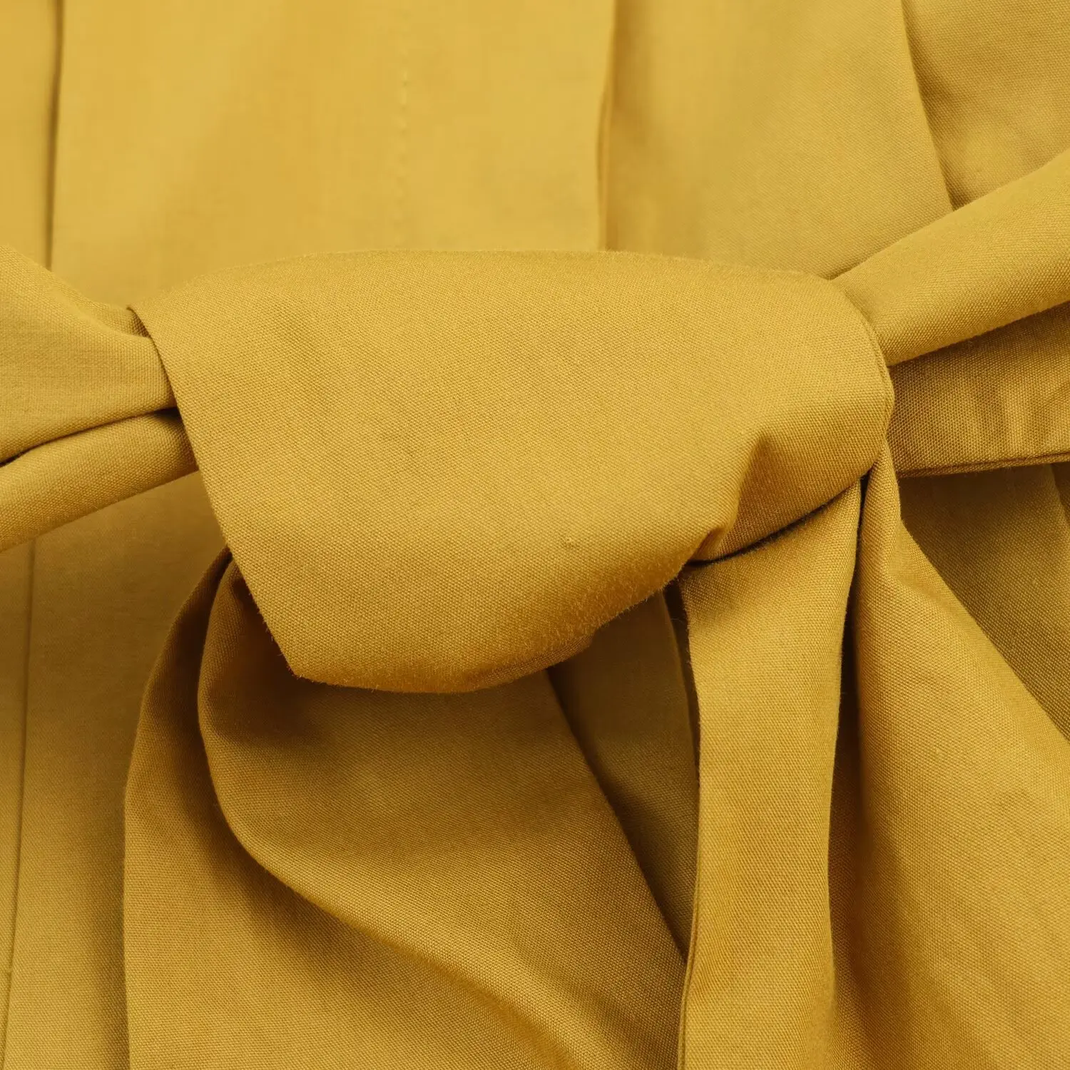 Female Elegant Yellow Midi Dress With Button Belt Pocket Slim Long Dress Spring Autumn Fashion Party Dinner Holiday Women Dress