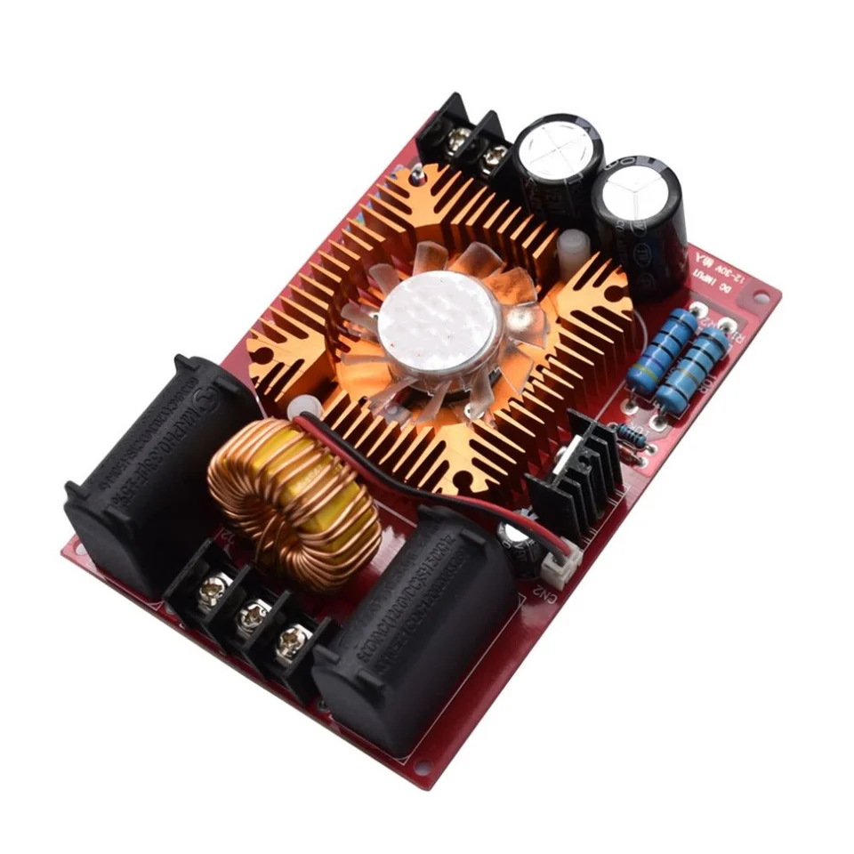 ZVS Coil Driver Board DC12‑30V Boost High Voltage Coil Flyback Driver Driver Generator Induction Heating Module Power Board for Power Supply
