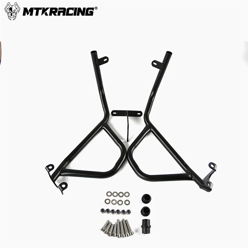 MTKRACING Motorcycle Crash Bar Engine Guard Fall Protection Bumper Accessories For KAWASAKI VERSYS 650