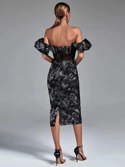 Bisiola Off Shoulder Mini Dress - Image 5